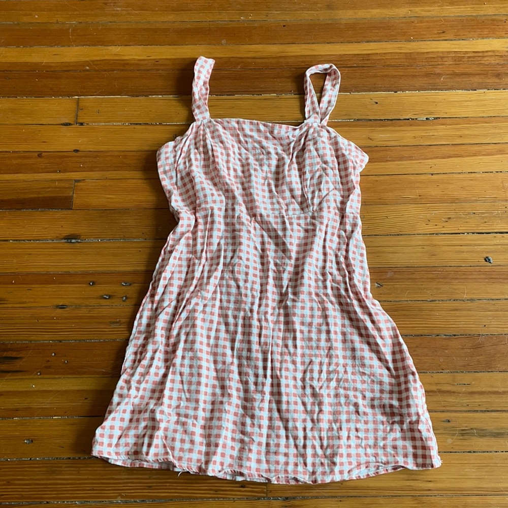 Checkered Dress Medium